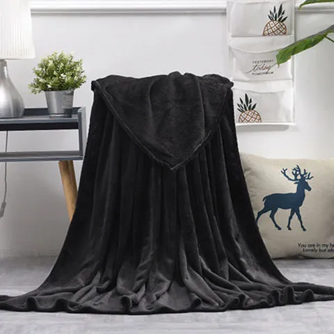 Summer Thin Nap Blanket Quilt Black - Shop at LoveMi