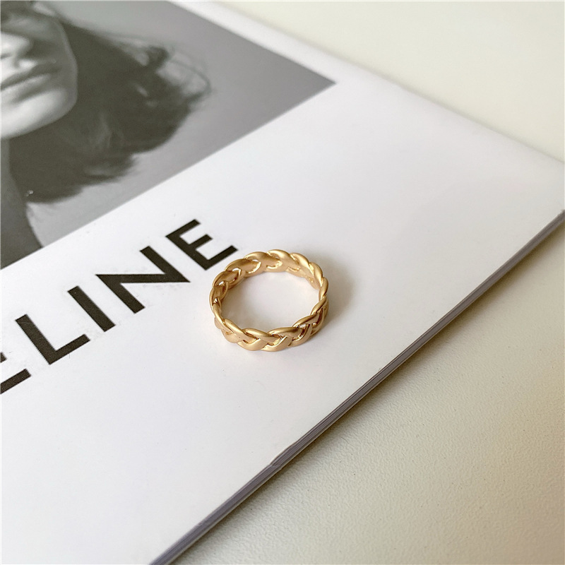 Retro Ring Cold Wind Net Red Index Finger Ring