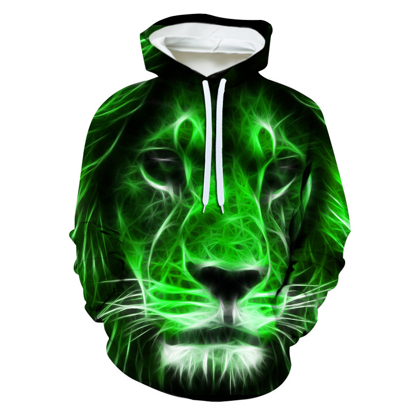 Title 5, Der König der Löwen 3D-Digitaldruck-Sweatshirt