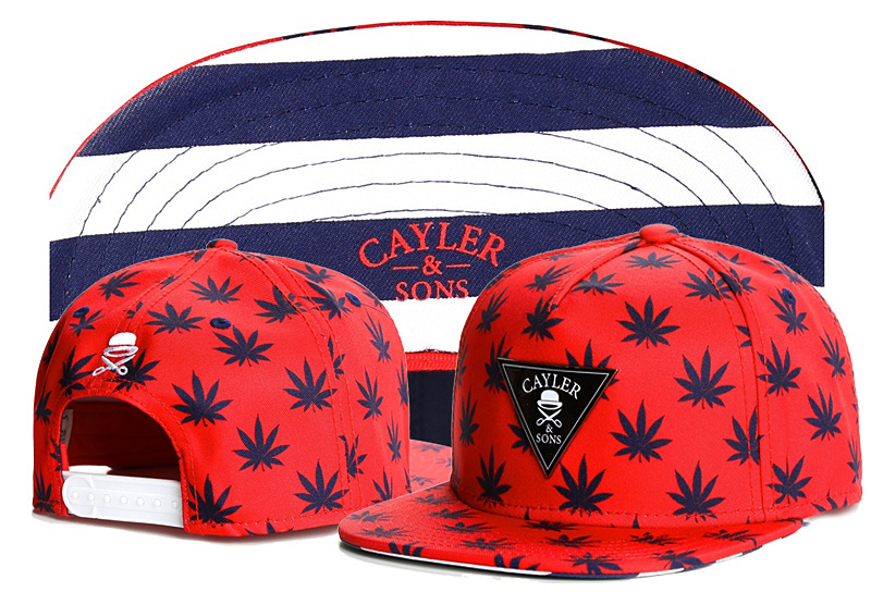 Cayler & Sons “Legend 23” Red Embroidered Snapback Hat