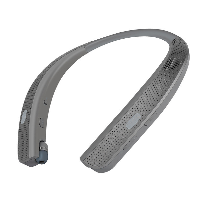 Mini Wireless Bluetooth Headset Neck Mounted Sports Bluetooth Loudspeaker Stereo Call