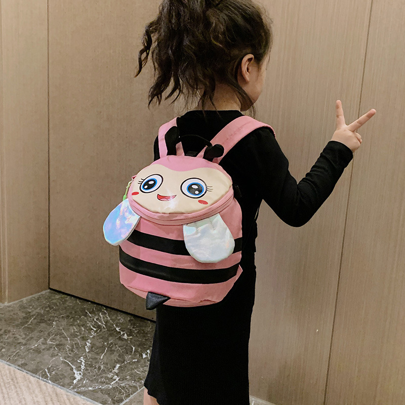 Title 3, New Style Backpack Cute Bee Backpack Boys And G...