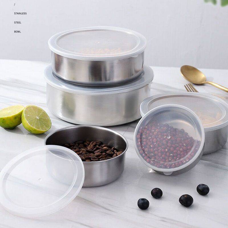 Title 4, Stainless Steel Ice Bowl Color Korean Bento Box