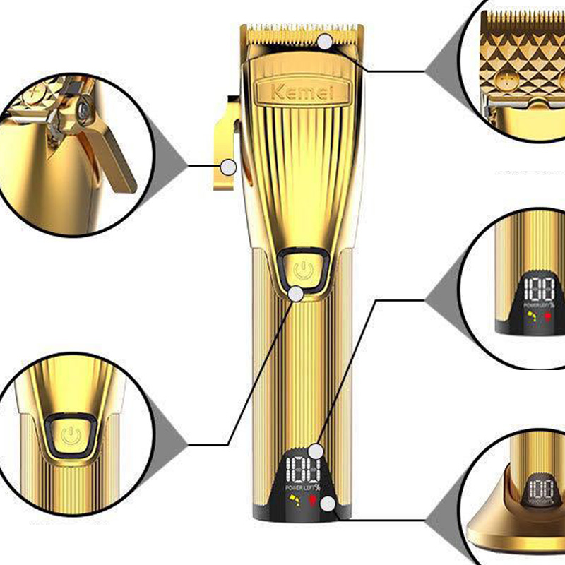 Electric USB Rechargeable Diamond Cutter Hair Cutting Machine