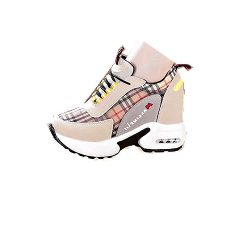 Fashionable New Style Breathable Thick-Soled Casual Sports Shoes Women