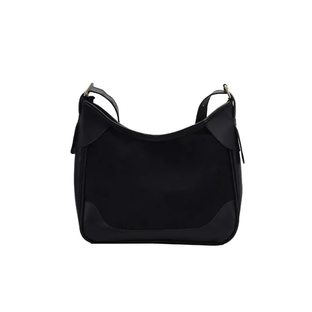 Autumn And Winter Women''s Single Shoulder Underarm Handbag Black - Shop at LoveMi