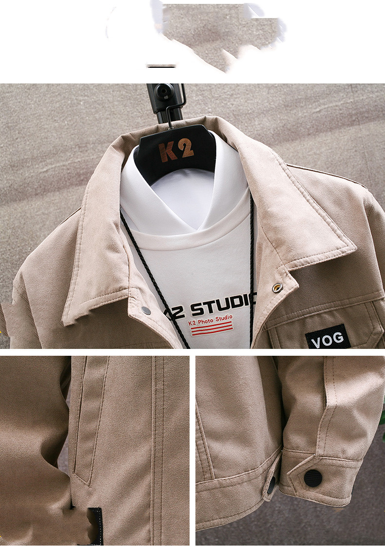 Antarctic Jacket Men's Spring And Autumn New Style Korean Version Of The Trend Spring Tooling Jacket Casual Denim Clothes