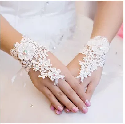 Flowers Fashion Women's Short Accessories Wedding Dress Accessories White - Shop at LoveMi