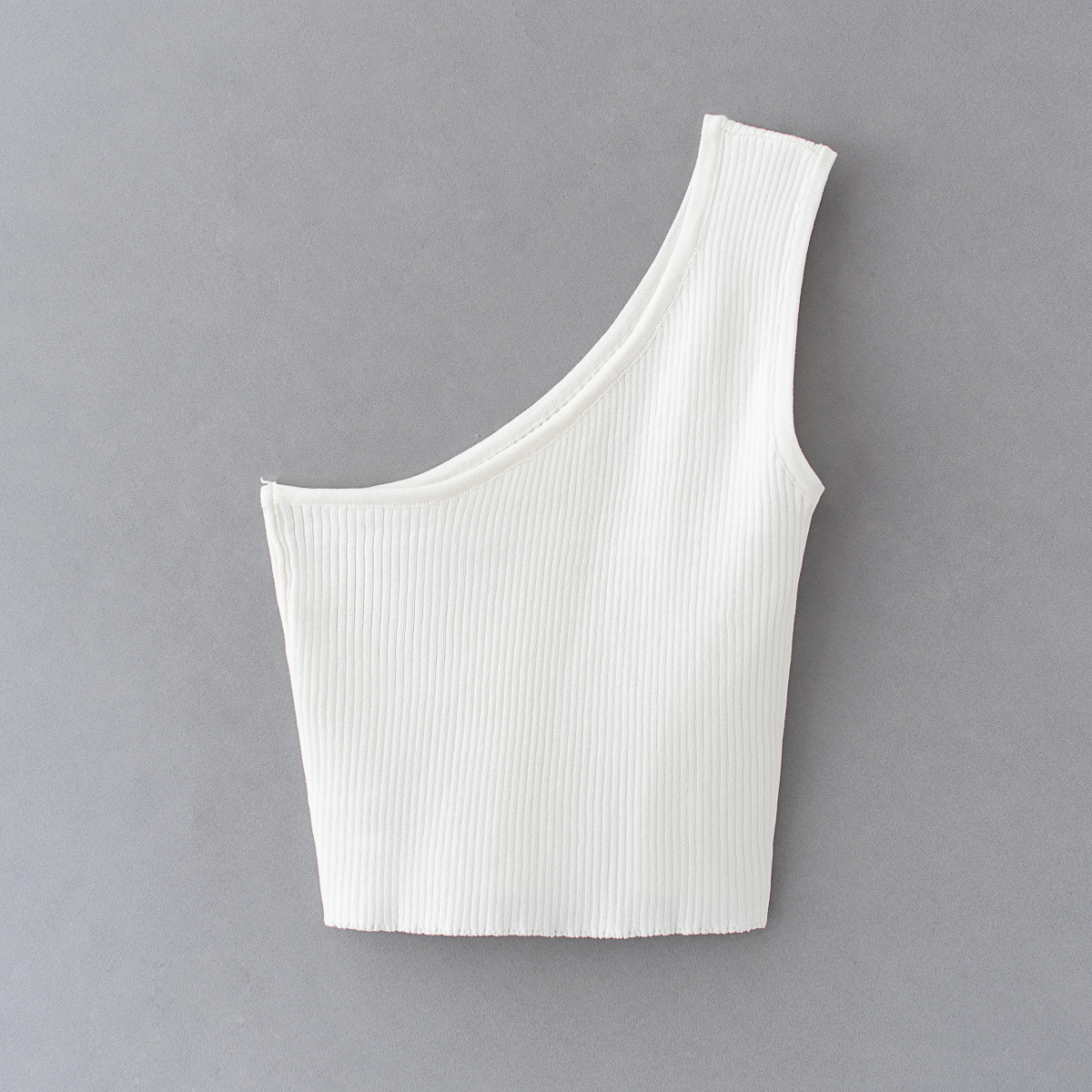 European And American Style Women's Summer Oblique Shoulder Vest