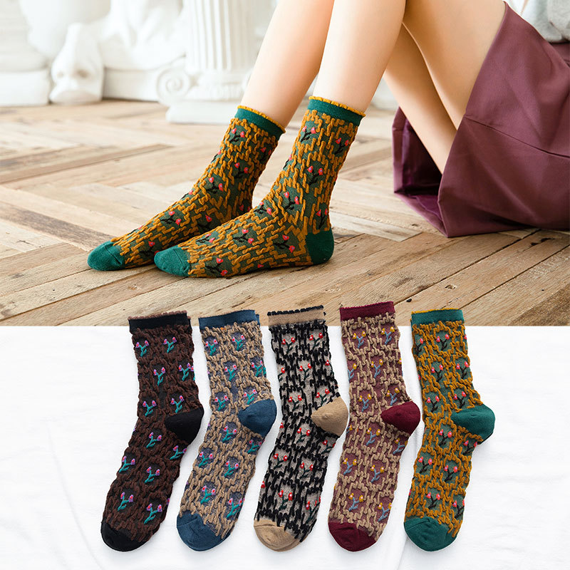 New Ladies Mid-tube Lolita Style Socks