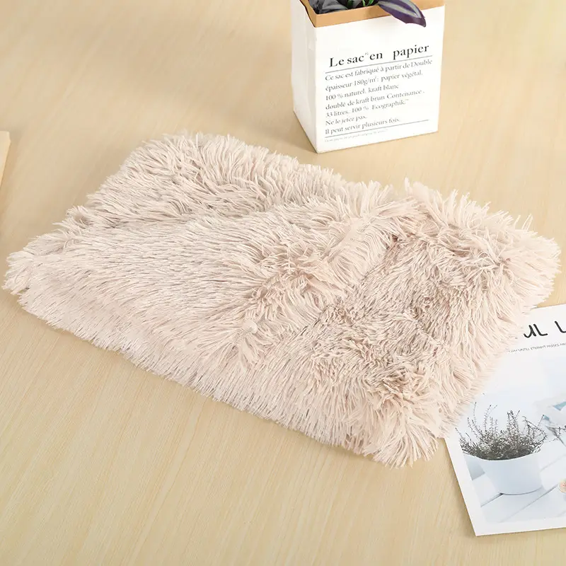 Dog Blanket cat dog pet nest mat double layer Plush in winter