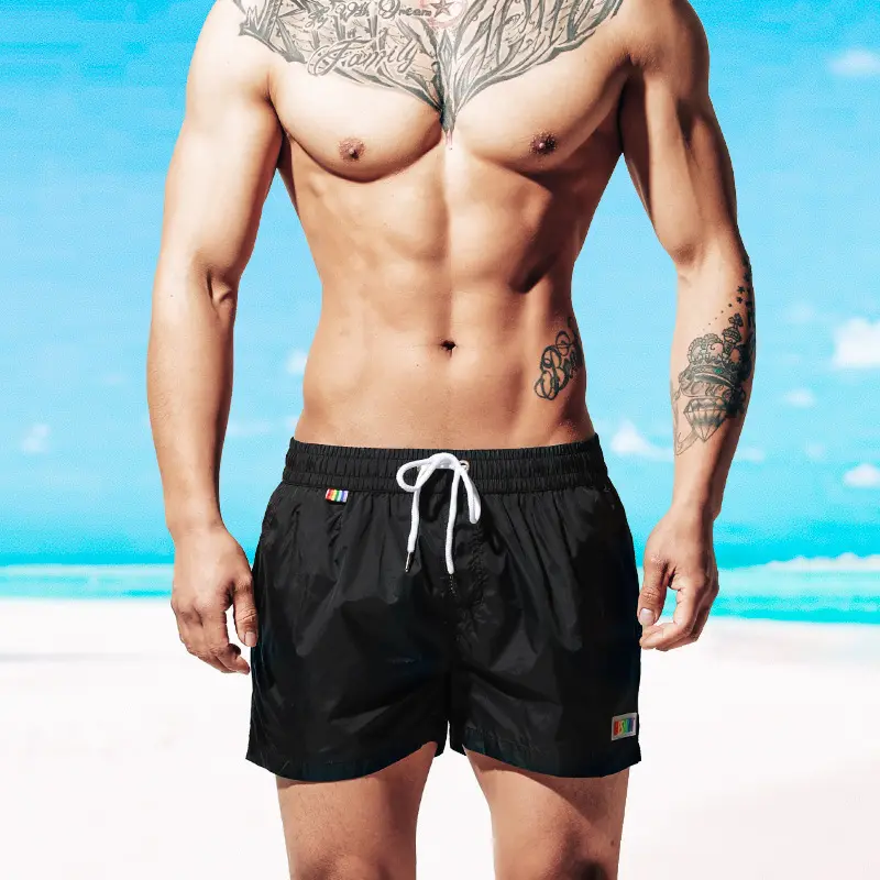 Beach Shorts Sports Loose Seaside Vacation Rainbow