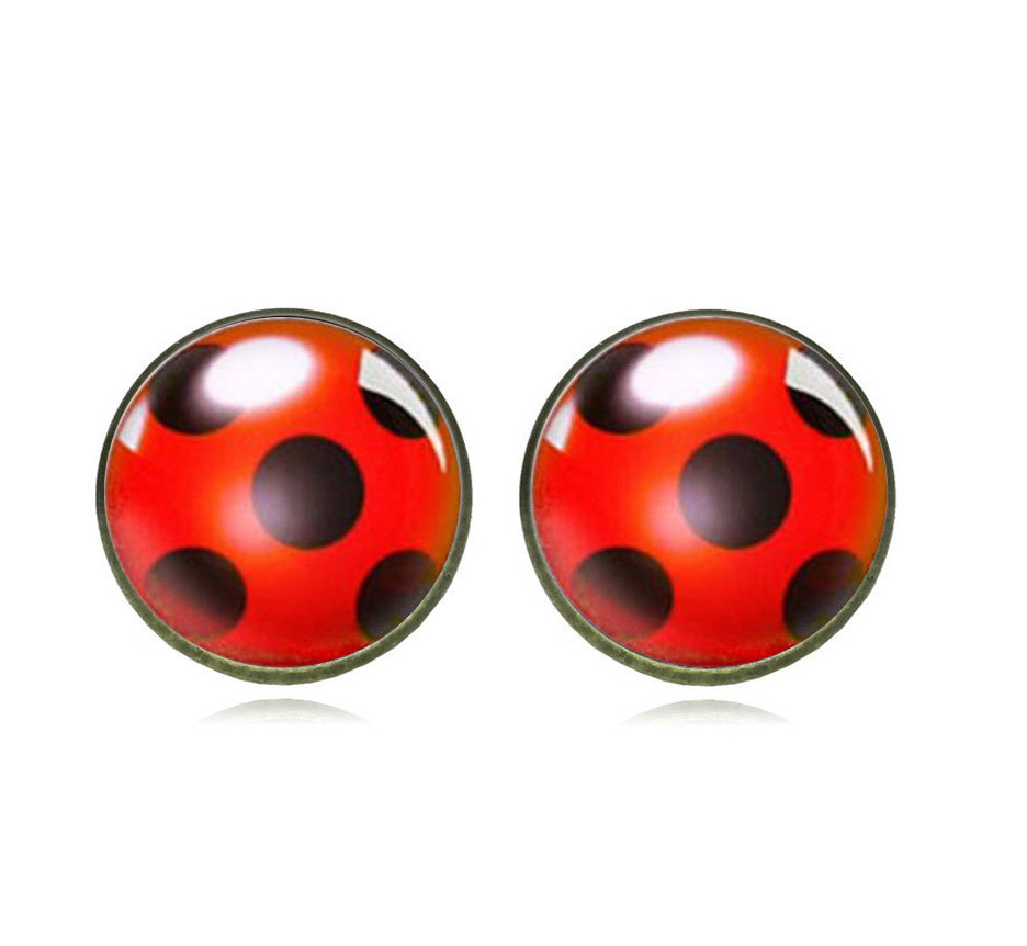 Accessories Ladybug Girl Time Gemstone Earrings