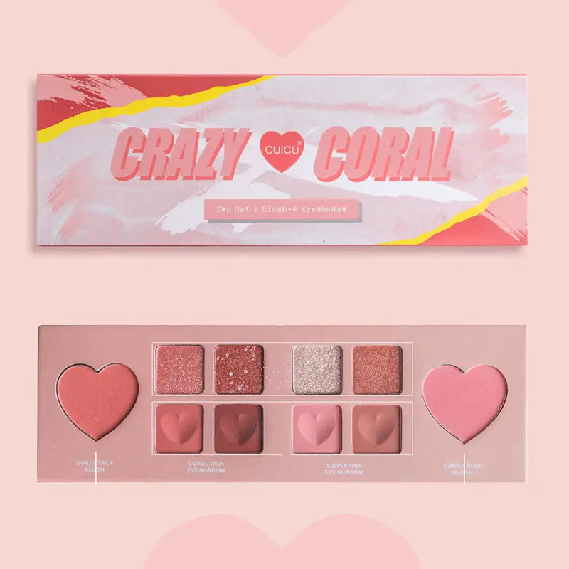 10 Color Creamy Matte EyeShadow Palette Glitter Shimmer Metallic Eyeshadow