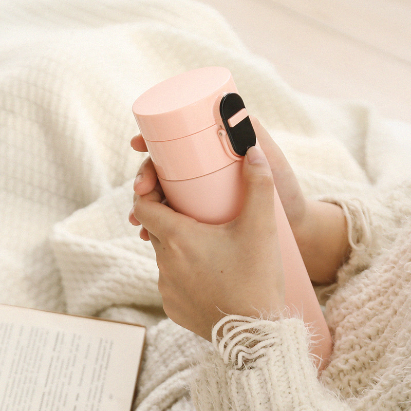 Portable USB Charging Display Temperature Thermos Cup