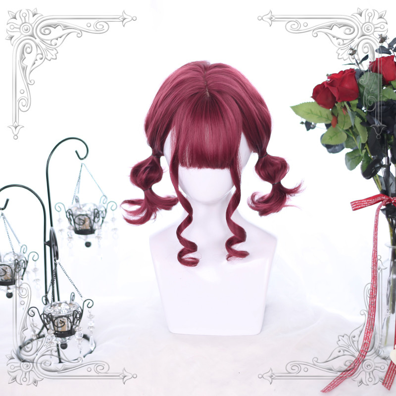 Harajuku Soft Girl Lolita Wig Lolita Gentle Curly Japanese Cute Short Hair