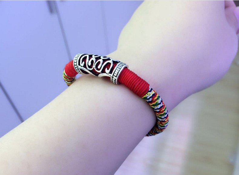 Dragon Boat Festival Colorful Rope Bracelet Handmade Ethnic Style Six Color Rope