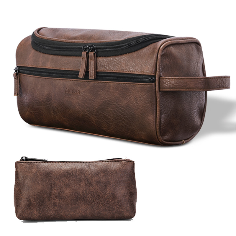 Multifunctional Waterproof Leather Storage Bag