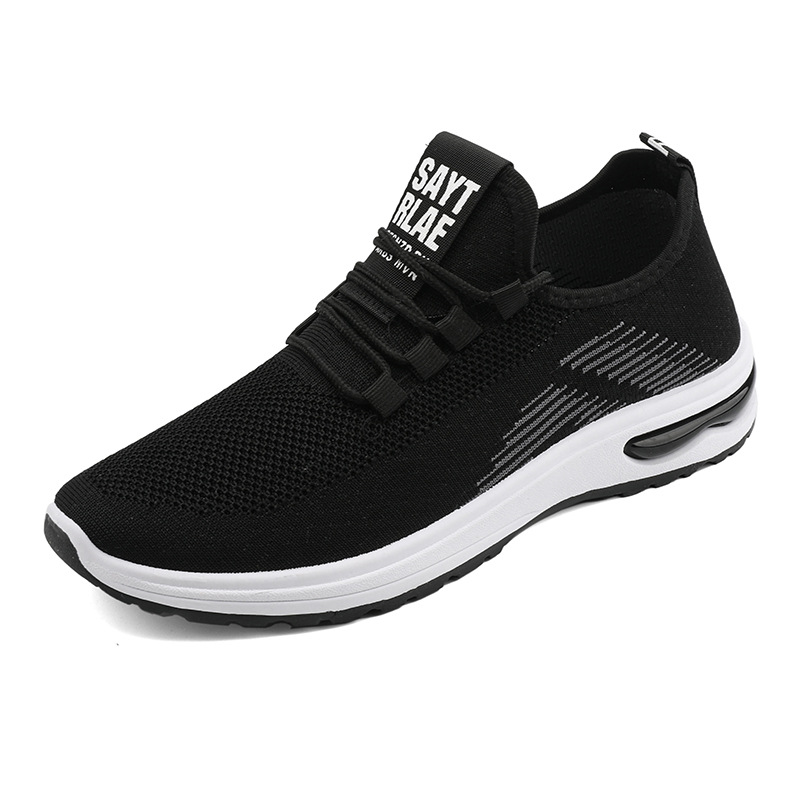 Title 2, Spring New Fashion Flying Knit Mens Running Sh...