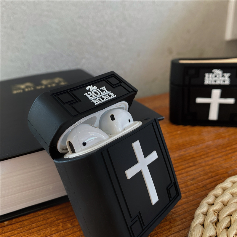 Compatible with Apple, Three-dimensional Bible For Apple AirPods Pro Case - Image 4
