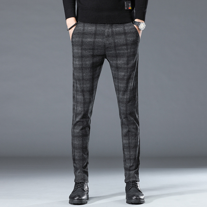 Title 6, Neue Herren Plaid Freizeithose Herrenmode Klein...