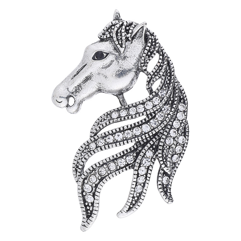 Pegasus Unicorn Star Tassel Brooch Retro Pin Clothes Accessories MEN COSTUME - Picture 6 of 8