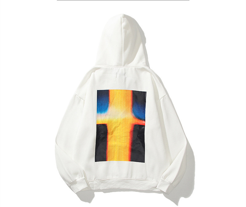 Street Wild Hoodie Pullover Loose Plus Cashmere Sweater