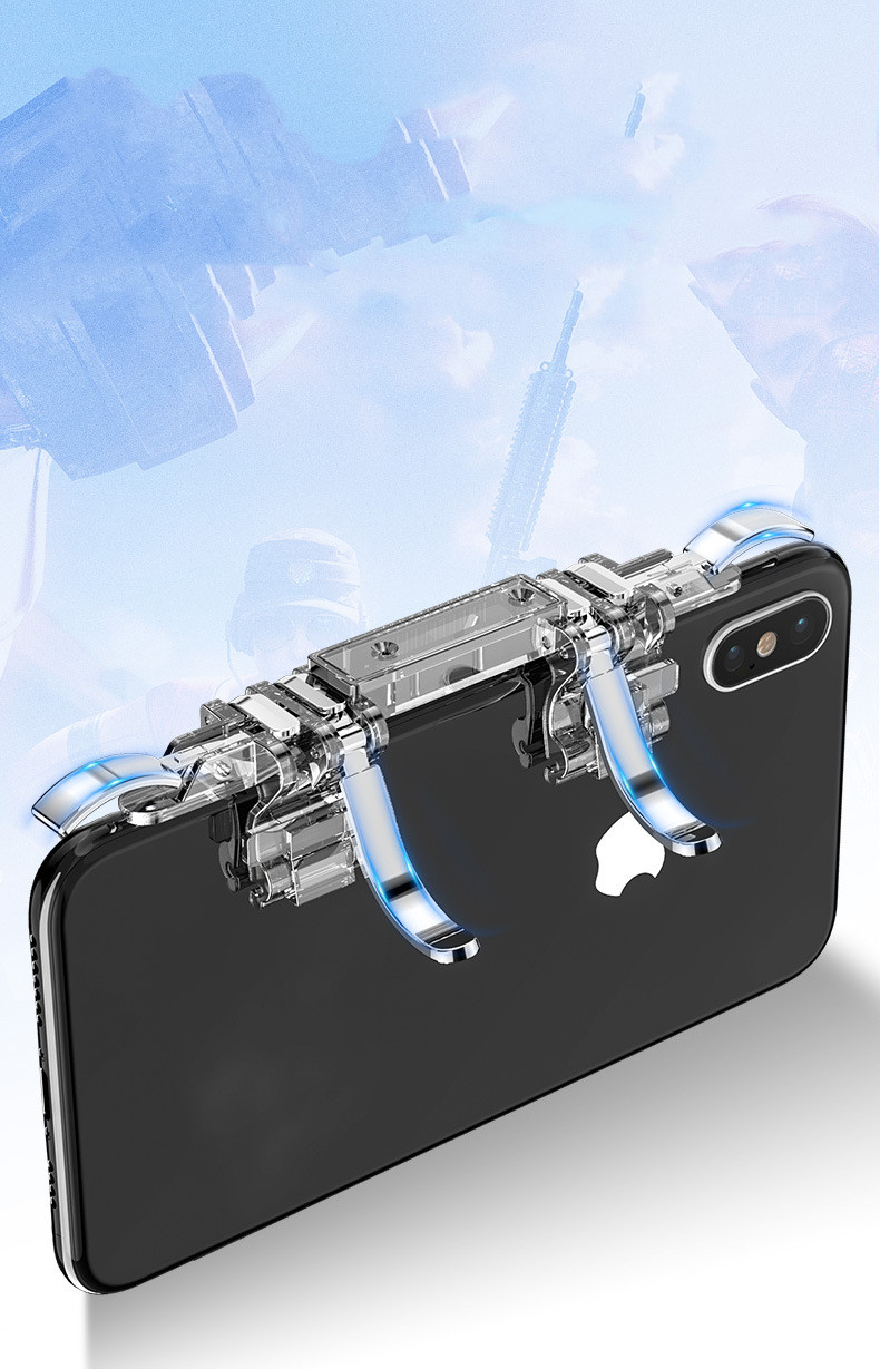 Six-Finger Linkage Metal Button Gamepad - Image 3