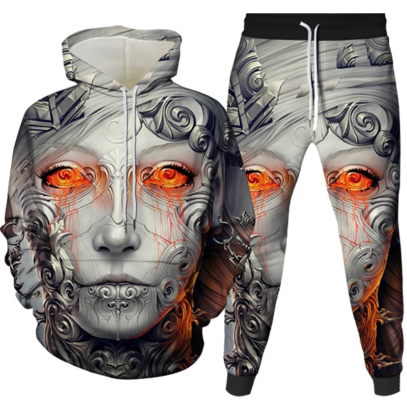Digital Printed Men's And Women's Hooded Sweatshirt Sports Baseball Uniform