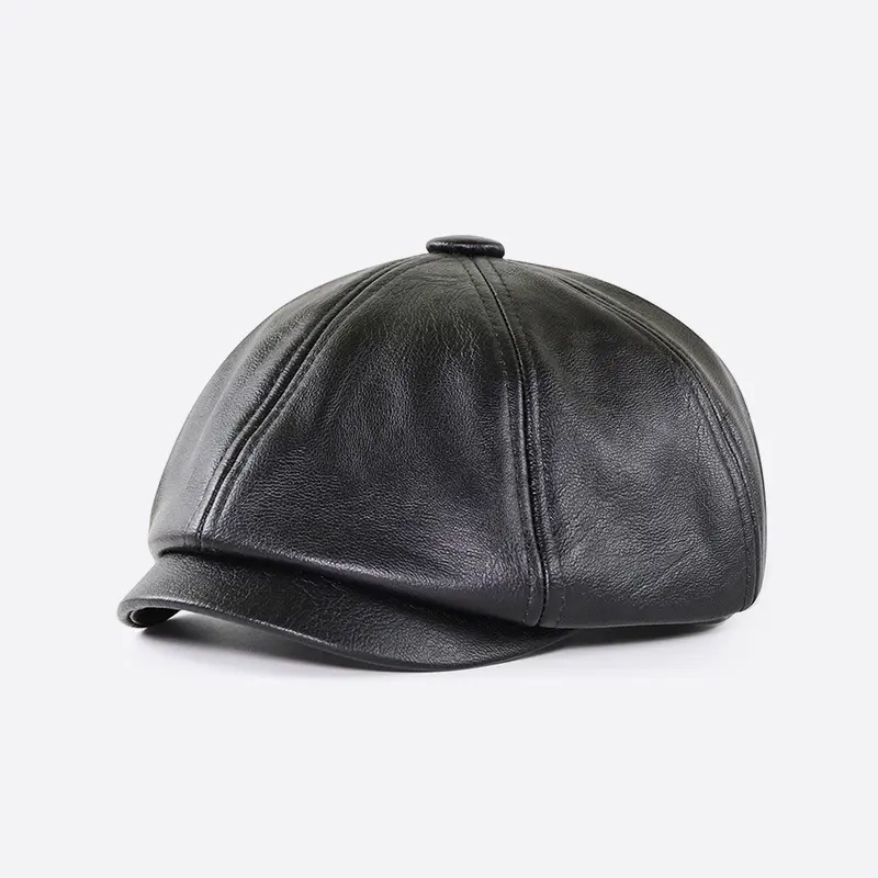 Men's Vintage Painter Beret Octagonal Hat