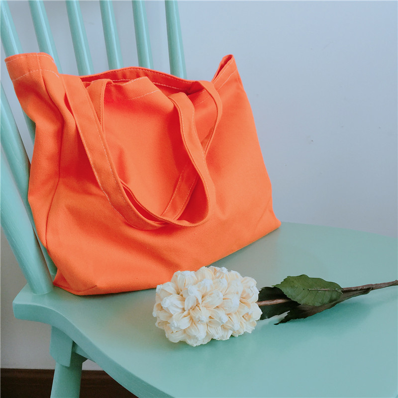 Pure Cotton Portable Canvas Shopping Bag