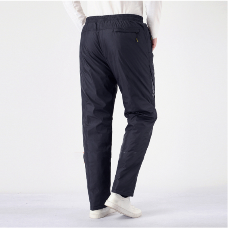 Men's Thickened Plus Velvet Quilted Wind-proof Sports Pants