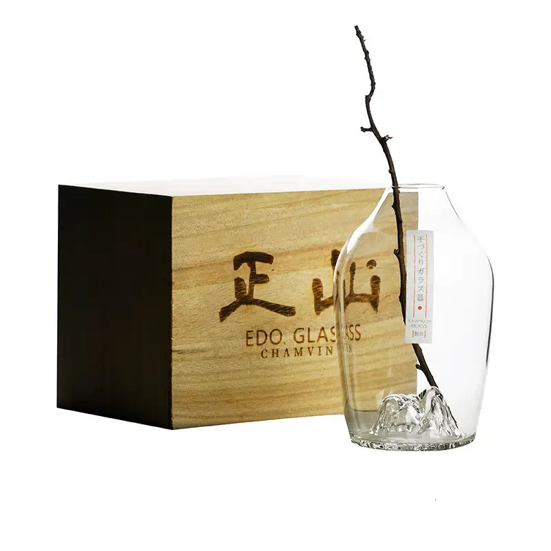 Edo Glass Kung Fu Tea Sake Cup