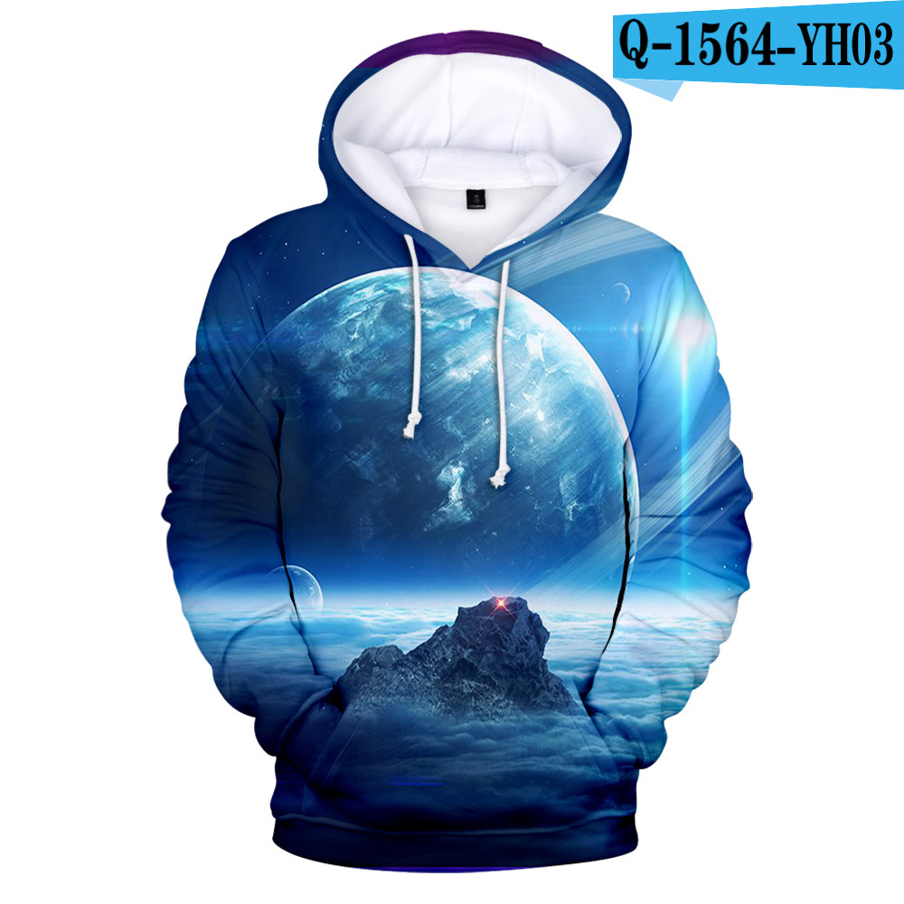 Title 7, Sudadera con capucha 3D personalizada Universe ...