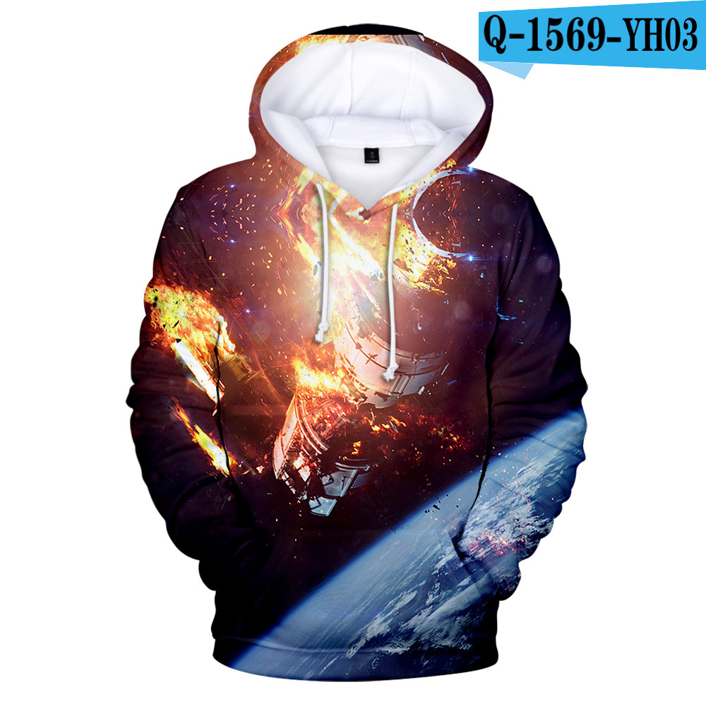 Title 9, Sudadera con capucha 3D personalizada Universe ...