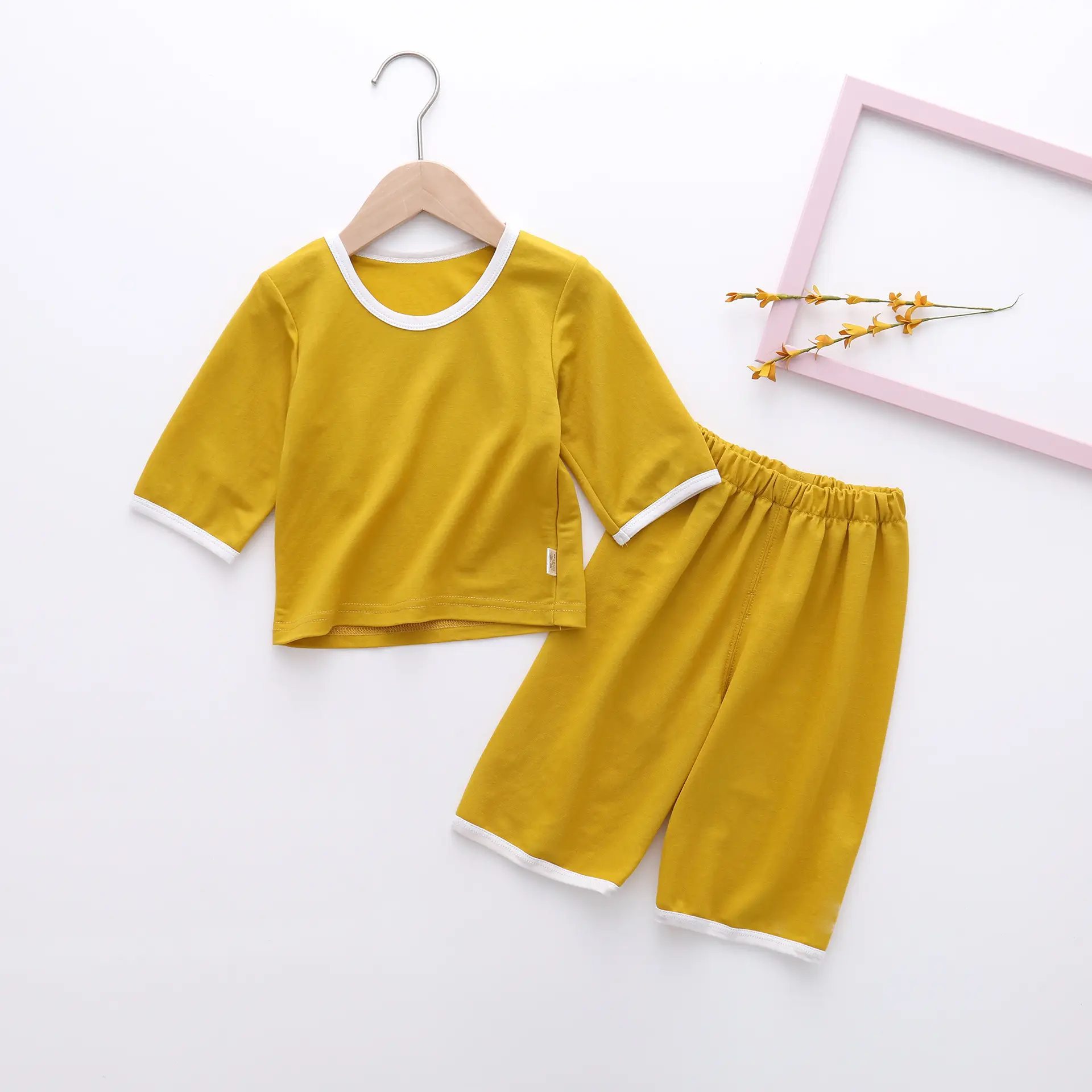 Men's And Women's Baby Home Service Suits Thin Children's Air Conditioning Suits