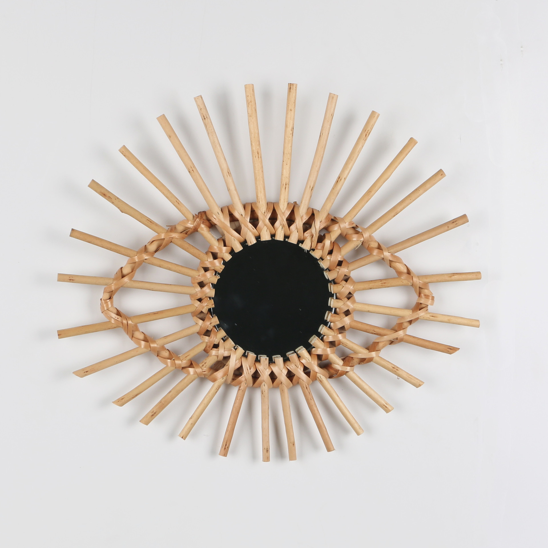 Wicker Wall Mirror, picture 1 of 5