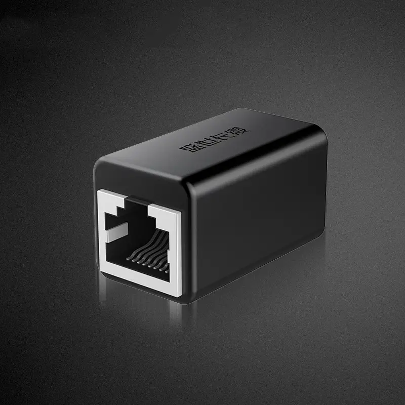 Network Cable Adapter RJ45 Broadband Dual-pass Straight-through