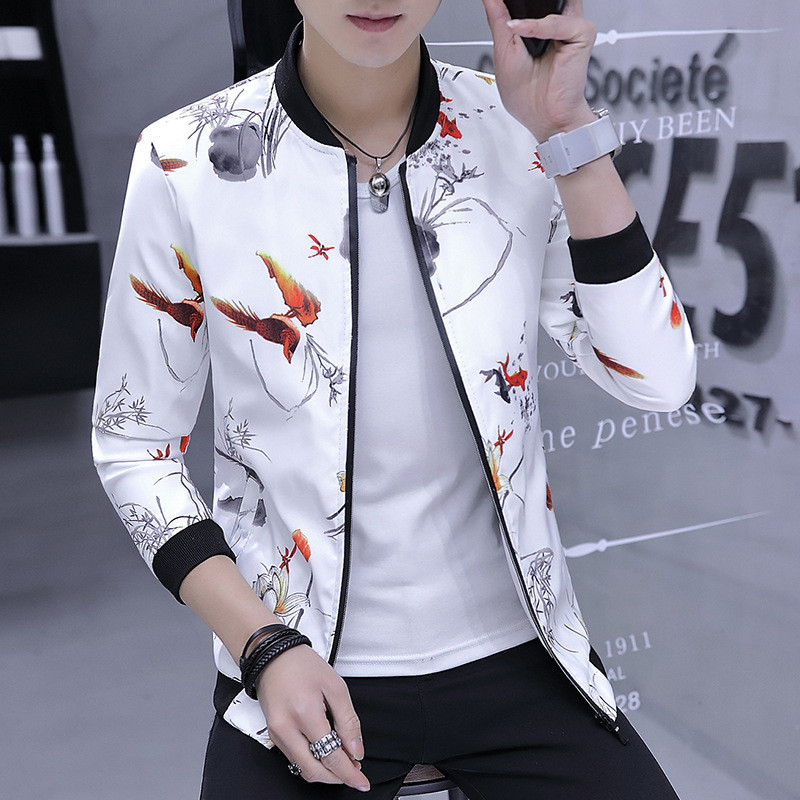 Slim-fit Baseball Collar Spring Thin Baseball Uniform