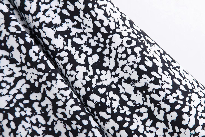 Summer Women's Loose V-Neck Print Dress