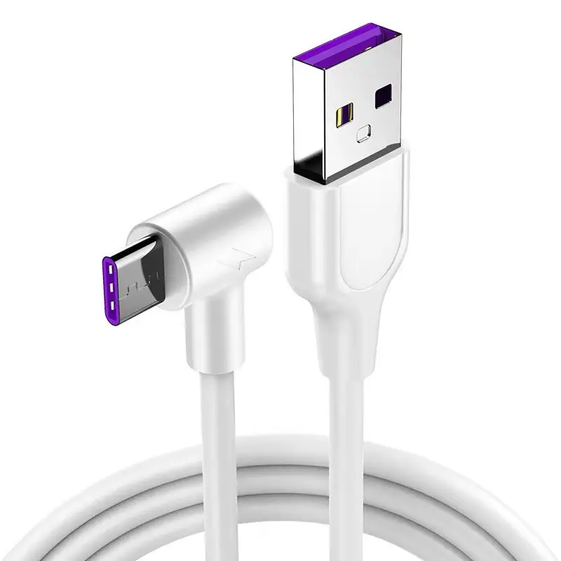 Data Cable 5A Fast Charging Elbow for Mobile Phone
