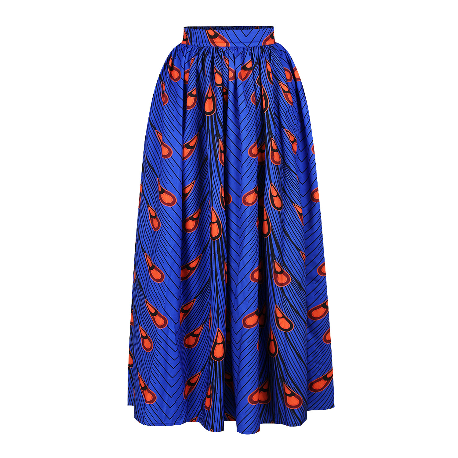 Title 7, Digital Printed African Style Skirt offers comf...