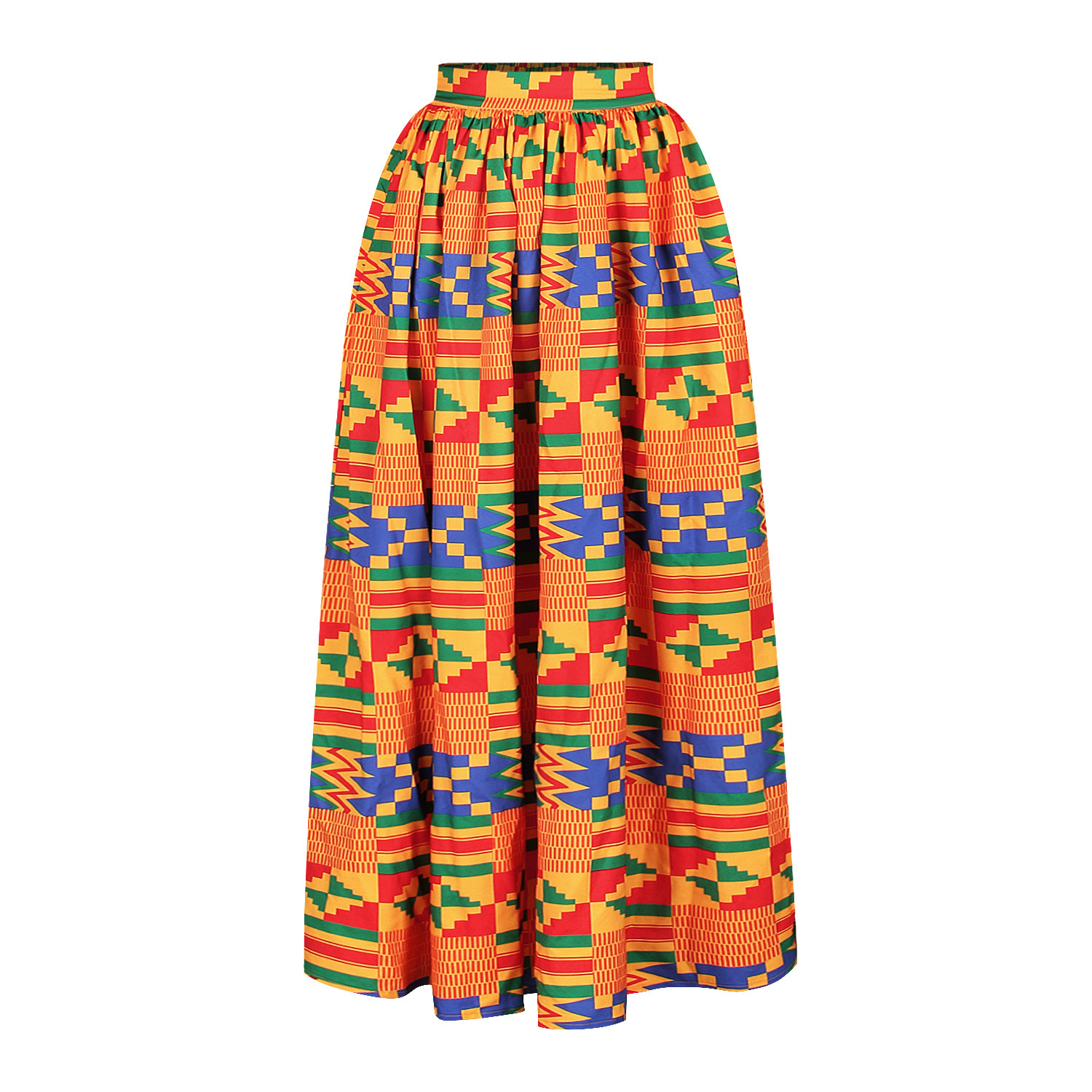 Title 6, Digital Printed African Style Skirt offers comf...