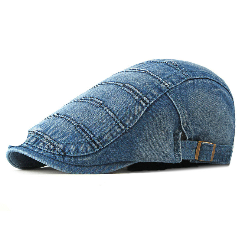 Fashion Washed Cowboy Hat Ladies Spring And Summer Casual Beret