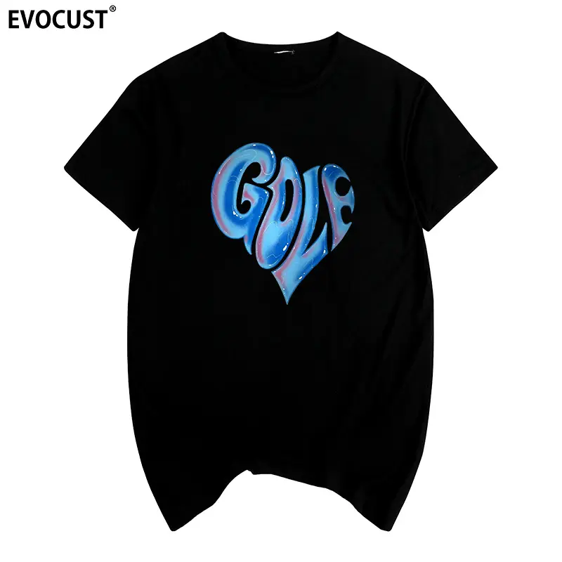 Golf Wang heart style the creator hip hop short sleeve T-shirt for men and women