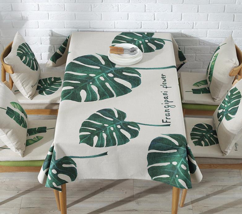 Title 5, Dining Table Green Planting Tablecloth Cloth Ar...