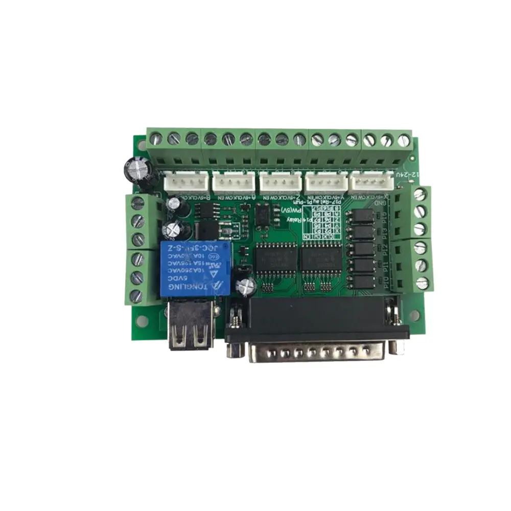5 Axis CNC Breakout Board Interface Mach3 CNC Router