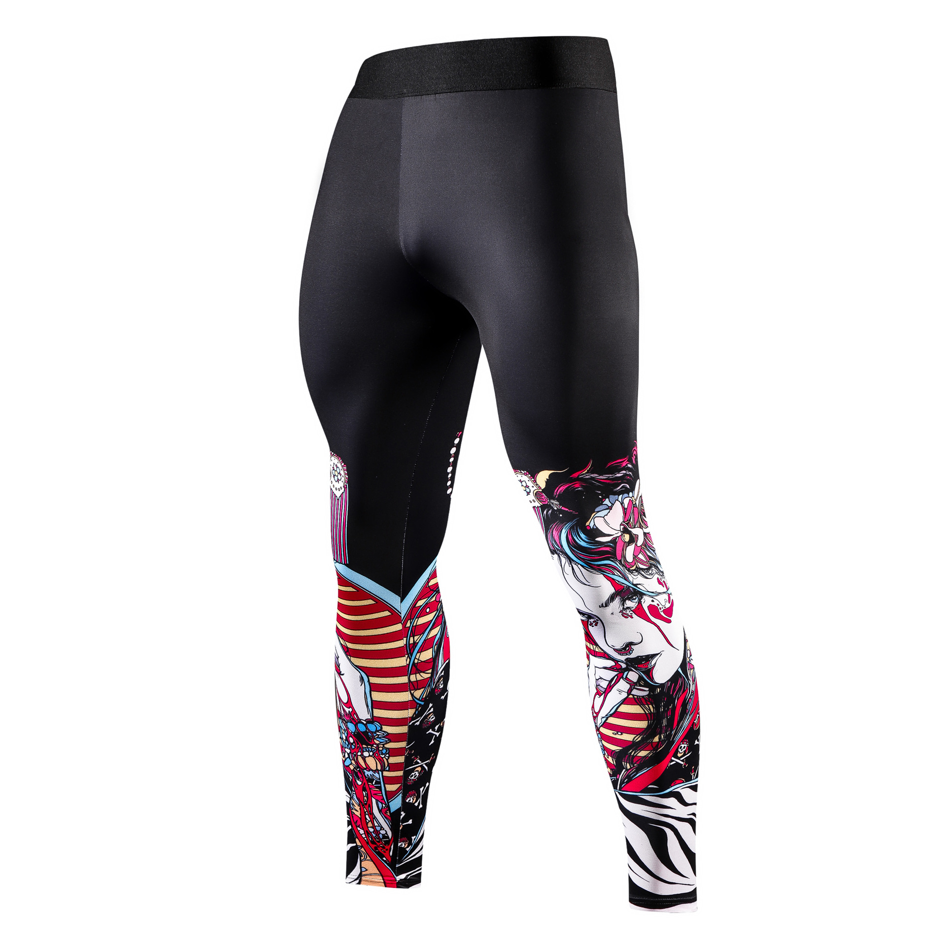 Sports Breathable High Stretch Compression Foot Shaping Pants