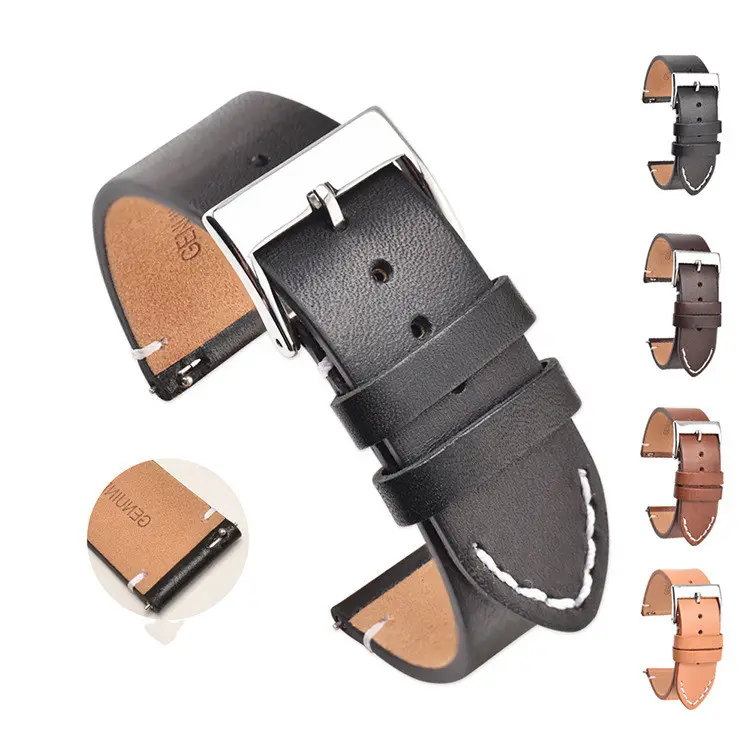 Literary Style Leather Strap