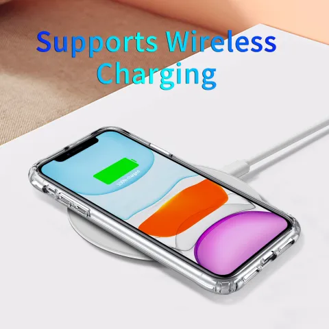 Four-Corner Drop-Proof Acrylic Transparent Mobile Phone Case